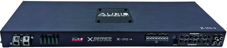 Audio System X170.4 versterker 4 kanaals 1960 watts RMS met auto high level inputs &amp; RTC bass-remote