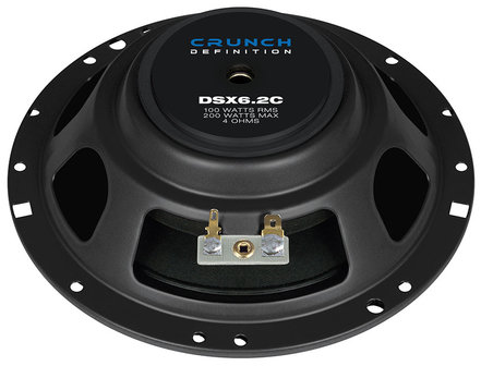 Crunch DSX6.2C luidspreker set 16,5 cm 2-weg compo 100 watts RMS