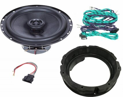 Audio System MXCFIT-VW-GOLF4-REAR-5-EVO2 luidspreker set 16,5 cm 2-weg 80 watts RMS