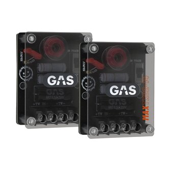 GAS AUDIO MAX K2-64 luidspreker set 16,5 cm 2-weg compo 130 watt RMS 4 ohms