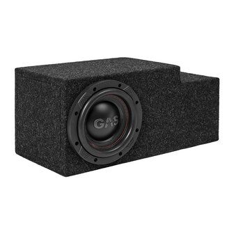 GAS AUDIO MAX B1-16VW3 VW ID-BUZZ / Cargo 3 zits custom fit subwoofer kist 400 watts RMS 