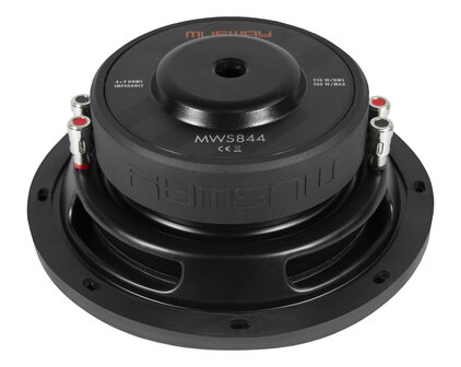 MusWay MWS844 flat subwoofer 8 inch 250 watts RMS DVC 4 ohms