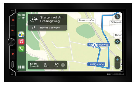 ESX VISION VMX700DAB radio DAB+ wireless Apple Carplay &amp; Android Auto