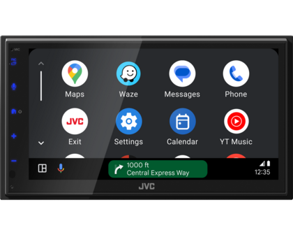 JVC KW-M595DBT media receiver met DAB+, apple carplay, android auto, usb &amp; bluetooth