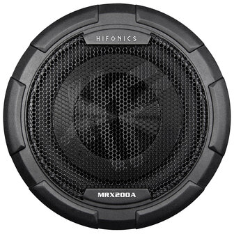 Hifonics MRX200A actieve reservewiel subwoofer 8 inch 125 watts RMS