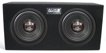 Audio System HX10 EVO G-2 gesloten subwoofer kist 2 x 10 inch 800 watts RMS DVC 4 ohms