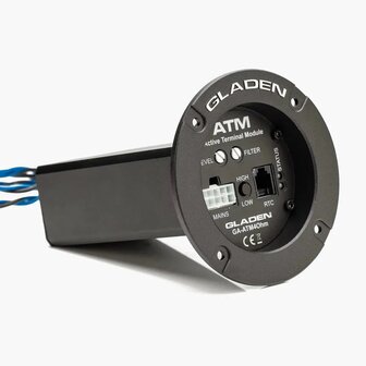 Gladen GA-ATM4 actieve versterker module 200 watts RMS 4 ohms