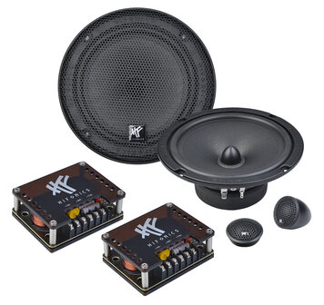 Hifonics Titan TRX6.2C luidspreker set 16,5 cm 2-weg compo 100 watts RMS 4 ohms