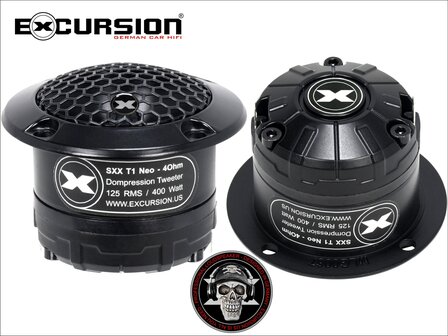 Excursion SXX-T1 high power tweeter set 125 watts RMS 4 ohms