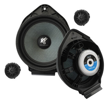 Hifonics Zeus ZSO6.2C custom fit compo luidspreker set 90 watts RMS voor diverse modellen van Opel