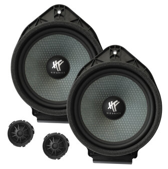 Hifonics Zeus ZSO6.2C custom fit compo luidspreker set 90 watts RMS voor diverse modellen van Opel