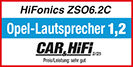 Hifonics Zeus ZSO6.2C custom fit compo luidspreker set 90 watts RMS voor diverse modellen van Opel