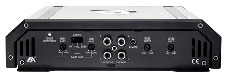 ESX Horizon HXA100.2 versterker 2 kanaals 220 watts RMS inclusief bass-remote controller