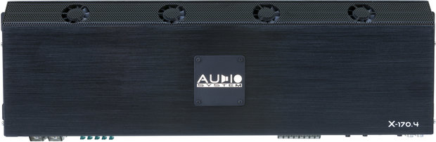 Audio System X170.4 versterker 4 kanaals 1960 watts RMS met auto high level inputs & RTC bass-remote