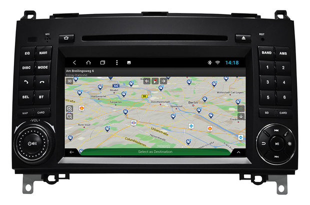 ESX VISION VN715-MB-A1-DAB android navigatie radio voor diverse modellen van Mercedes