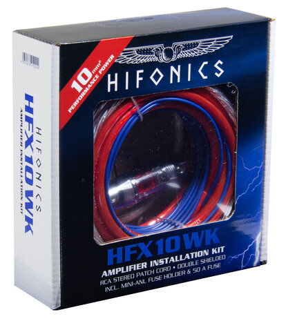 Hifonics Zeus ZRX220A actieve 2 x 8 inch subwoofer 300 watts RMS