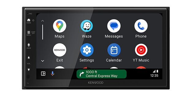 Kenwood DMX5023DABS autoradio DAB+ bluetooth apple carplay android auto