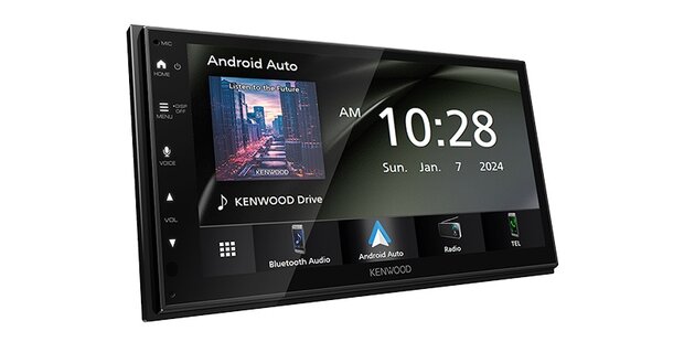 Kenwood DMX5023DABS autoradio DAB+ bluetooth apple carplay android auto