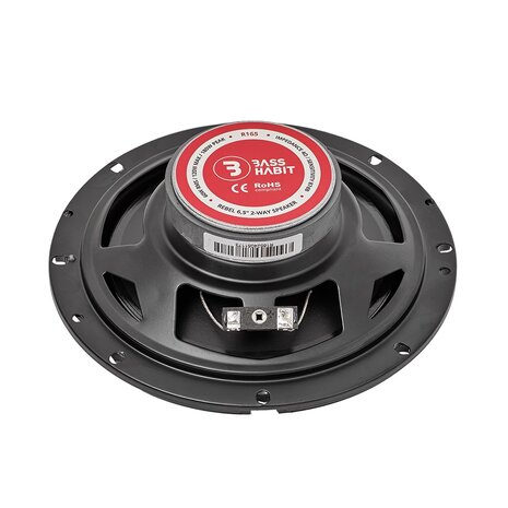 Bass Habit Rebel R165 luidspreker set 16,5 cm 60 watts RMS 4 ohms