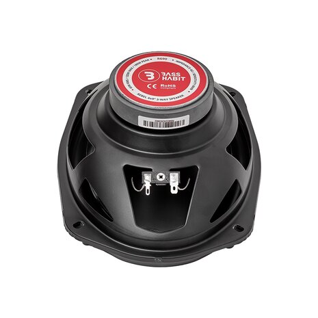 Bass Habit Rebel R690 luidspreker set 6 x 9 inch 3-weg 60 watts RMS 4 ohms