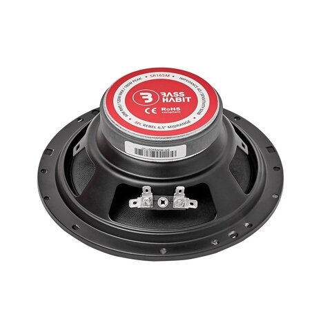 Bass Habit Rebel SR165M midbassen set 165mm 60 watts RMS 4 ohms