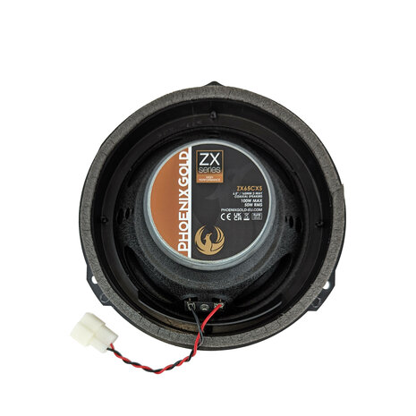 Phoenix Gold ZDSKD2 custom fit 16,5 cm luidspreker set 50 watts RMS voor Dacia