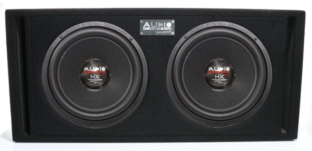 Audio System HX12 BR-2 EVO bassreflex kist 2 x 12 inch 1000 watts RMS