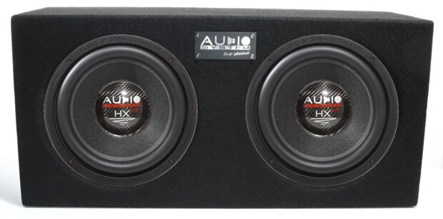 Audio System HX10 EVO G-2 gesloten subwoofer kist 2 x 10 inch 800 watts RMS DVC 4 ohms