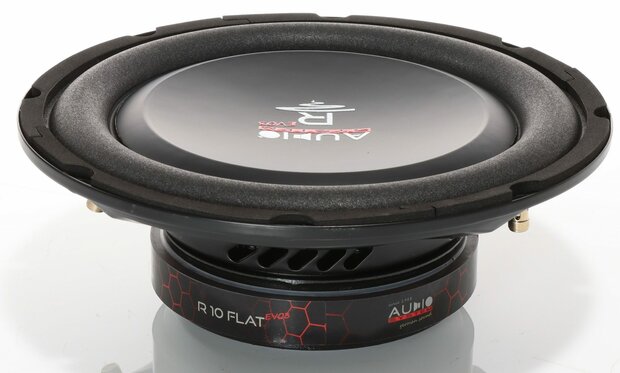 Audio System R10 FLAT EVO3-D4 subwoofer 10 inch 300 watts RMS DVC 4 ohms