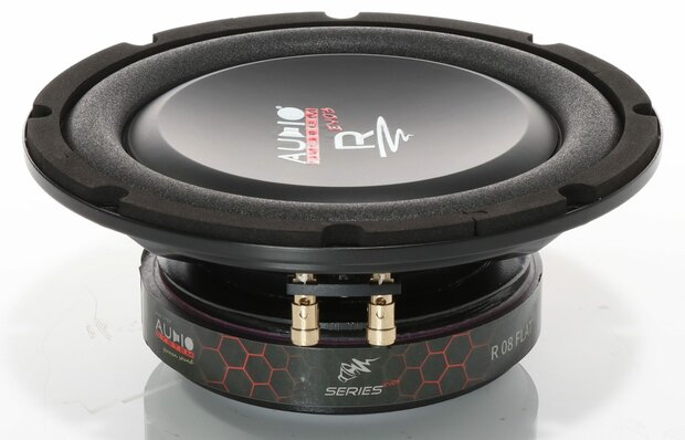 Audio System R08 FLAT EVO3-D4 subwoofer 8 inch 200 watts RMS DVC 4 ohms