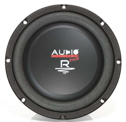 Audio System R08 FLAT EVO3-D4 subwoofer 8 inch 200 watts RMS DVC 4 ohms