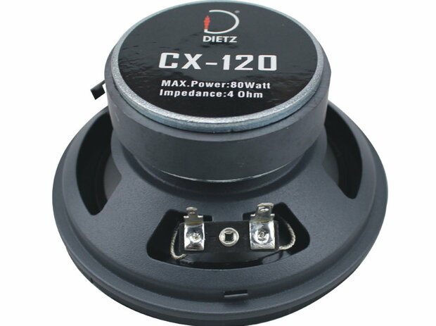 Dietz CX120 luidspreker set 12 cm 80 watts MAX 4 ohms onder meer voor Mercedes-Benz W124