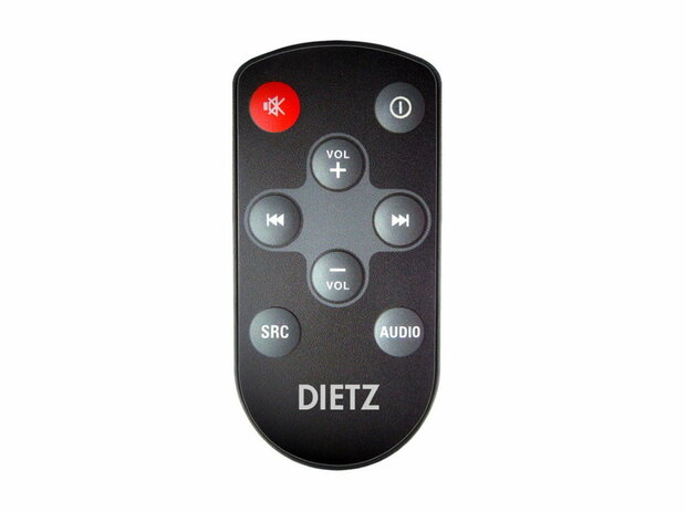 Dietz Retro-300DAB autoradio 1-din met DAB+ bluetooth usb zilver-chroom design