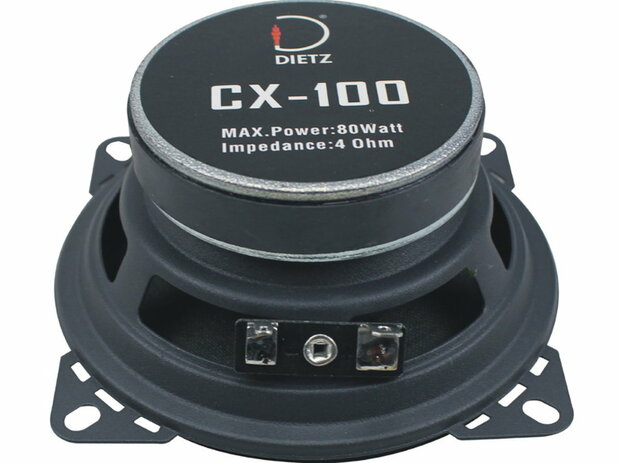 Dietz CX100 luidspreker set 10 cm 80 watts MAX 4 ohms