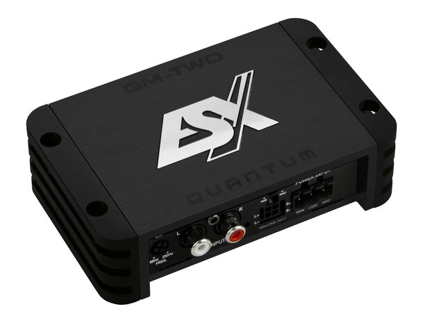 ESX Quantum QM-TWOv3 micro 2 kanaals versterker 300 watts RMS