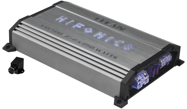 Hifonics Titan TXE500.2 versterker 2 kanaals 500 watts RMS