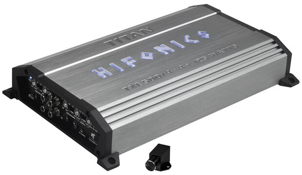 Hifonics Titan TXE500.4 versterker 4 kanaals 500 watts RMS