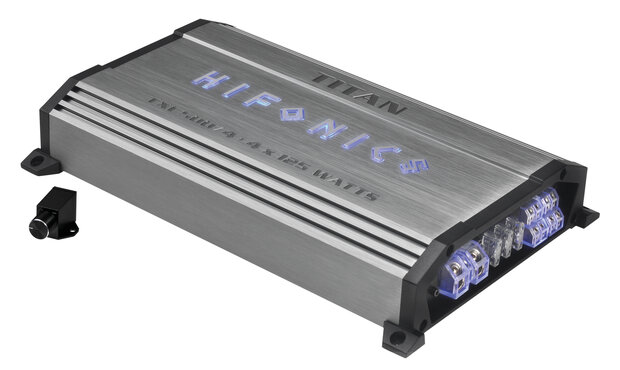 Hifonics Titan TXE500.4 versterker 4 kanaals 500 watts RMS