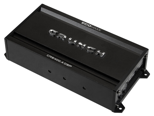 Crunch CRE400.4DSP versterker 4 kanaals 200 watts RMS met 6 kanaals DSP Full HD Audio