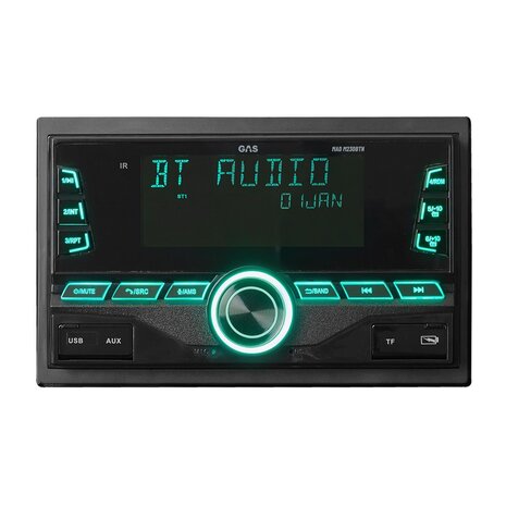 GAS AUDIO MAD M230-BTN autoradio 2-din usb bluetooth app control