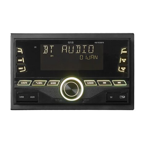 GAS AUDIO MAD M230-BTN autoradio 2-din usb bluetooth app control